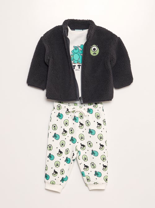 Ensemble t-shirt + pantalon + veste 'Disney' - 3 pièces - Kiabi