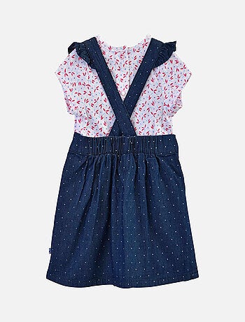ENSEMBLE T-SHIRT + ROBE CORALIE