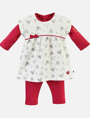 ENSEMBLE T SHIRT ROBE ET LEGGING BOREAL