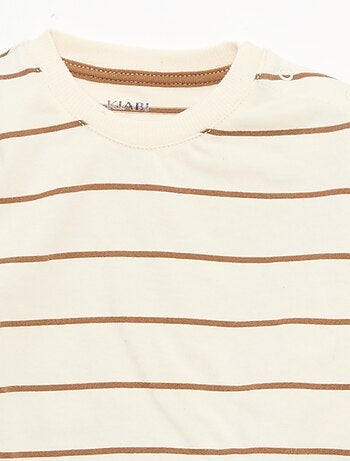 Ensemble t-shirt + salopette - 2 pièces