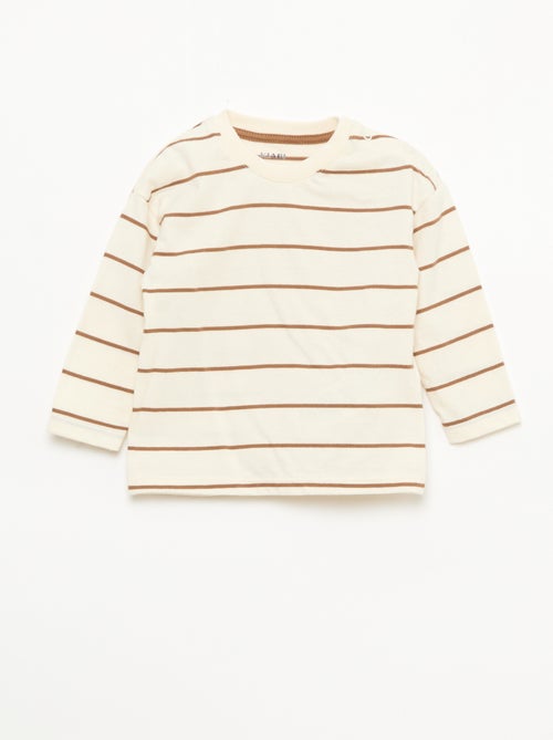 Ensemble t-shirt + salopette - 2 pièces - Kiabi