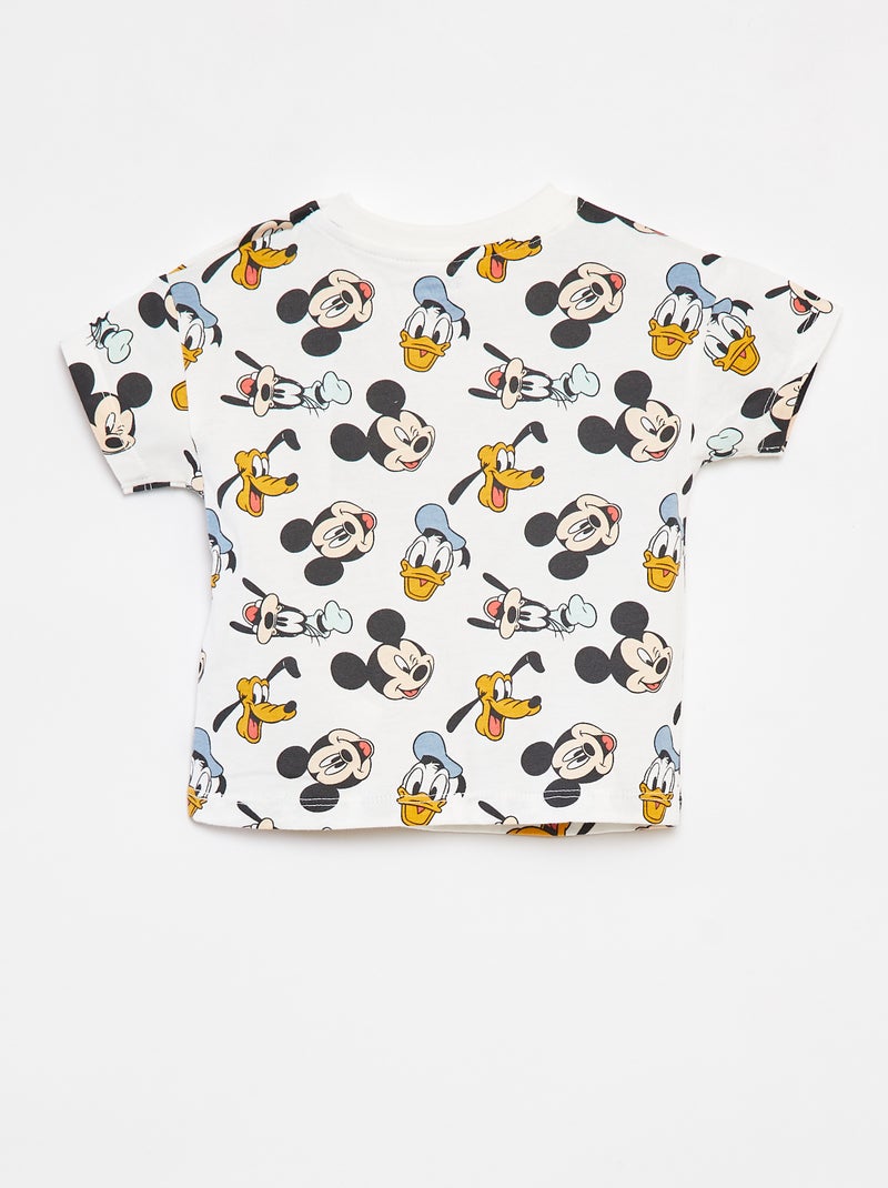 Ensemble t-shirt + salopette en jean 'Disney' - 2 pièces BLANC - Kiabi