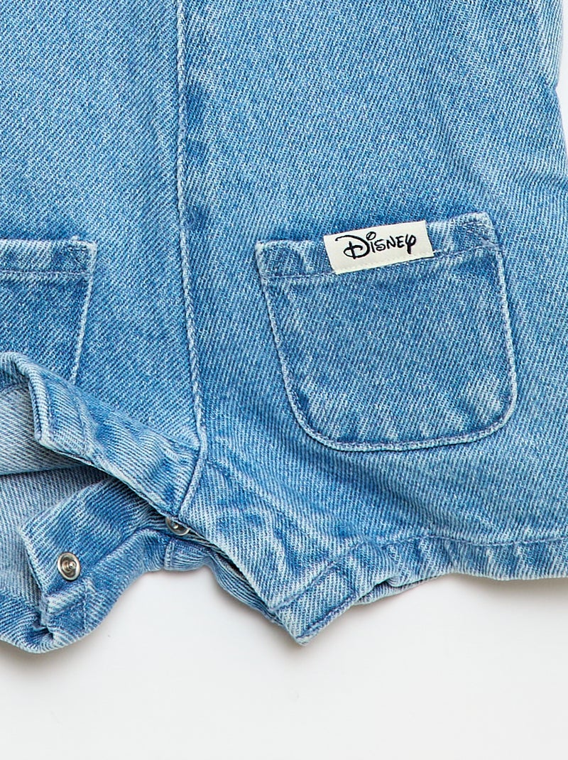 Ensemble t-shirt + salopette 'Mickey' 'Disney' - 2 pièces Blanc - Kiabi