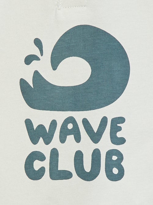 Ensemble t-shirt sans manches + short - 2 pièces - Kiabi