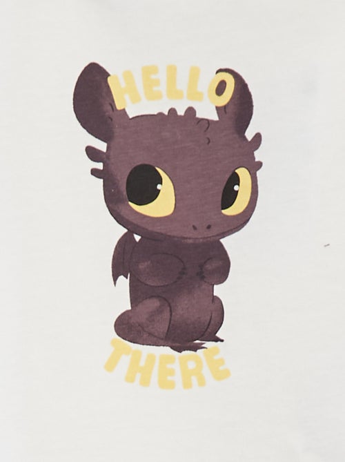 Ensemble t-shirt sans manches + short 'Dragons' 'Universal' - Kiabi