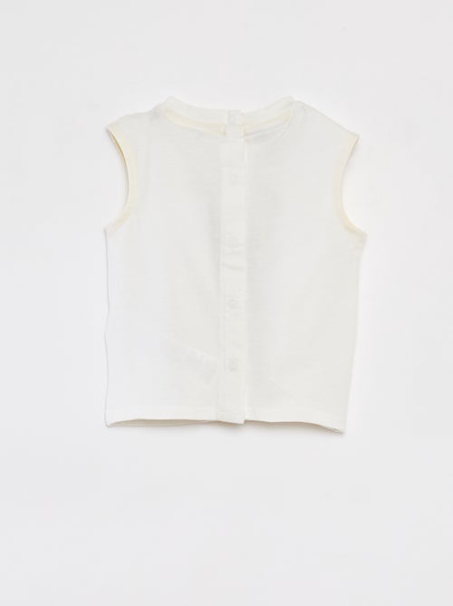 Ensemble t-shirt sans manches + short 'Dragons' 'Universal' - Kiabi