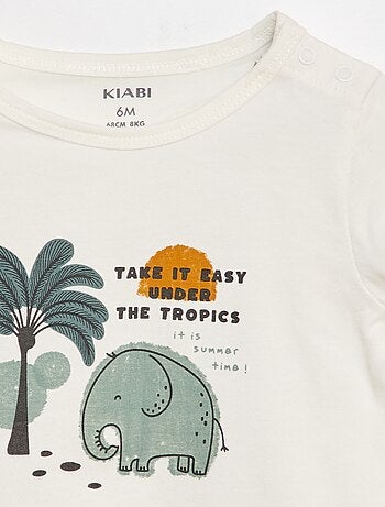 Ensemble t-shirt + short - 2 pièces