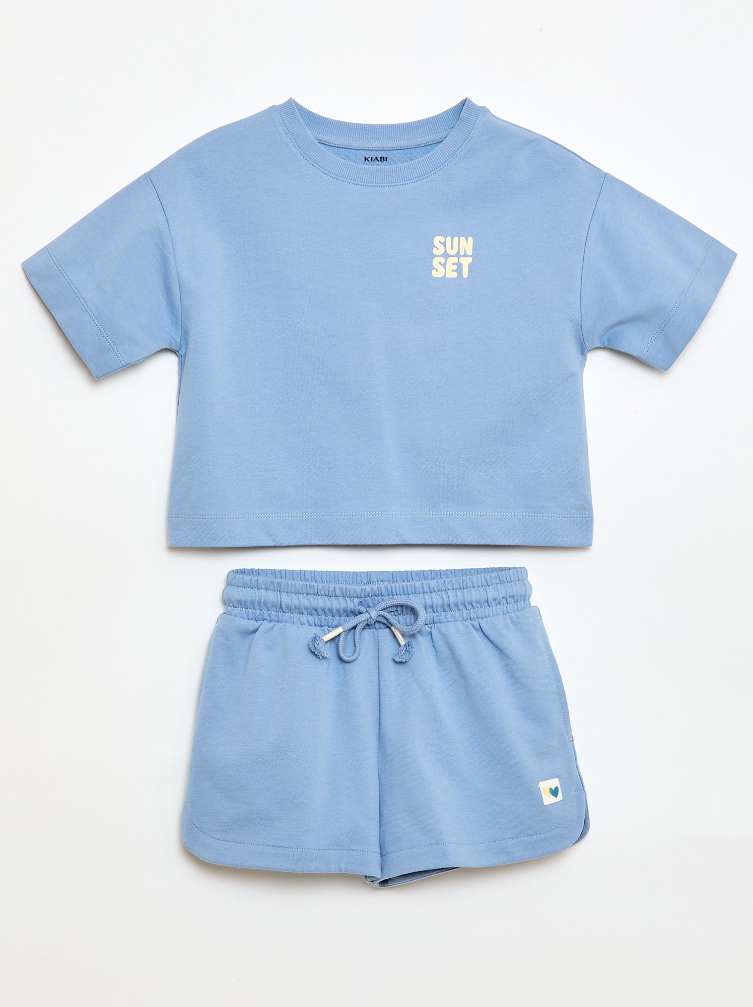 Ensemble T-shirt + Short - 2 pièces