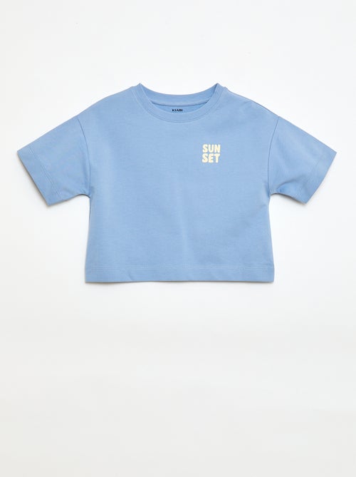 Ensemble T-shirt + Short - 2 pièces - Kiabi Ensemble T-shirt + Short - 2 pièces - Kiabi