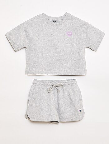 Ensemble T-shirt + Short - 2 pièces