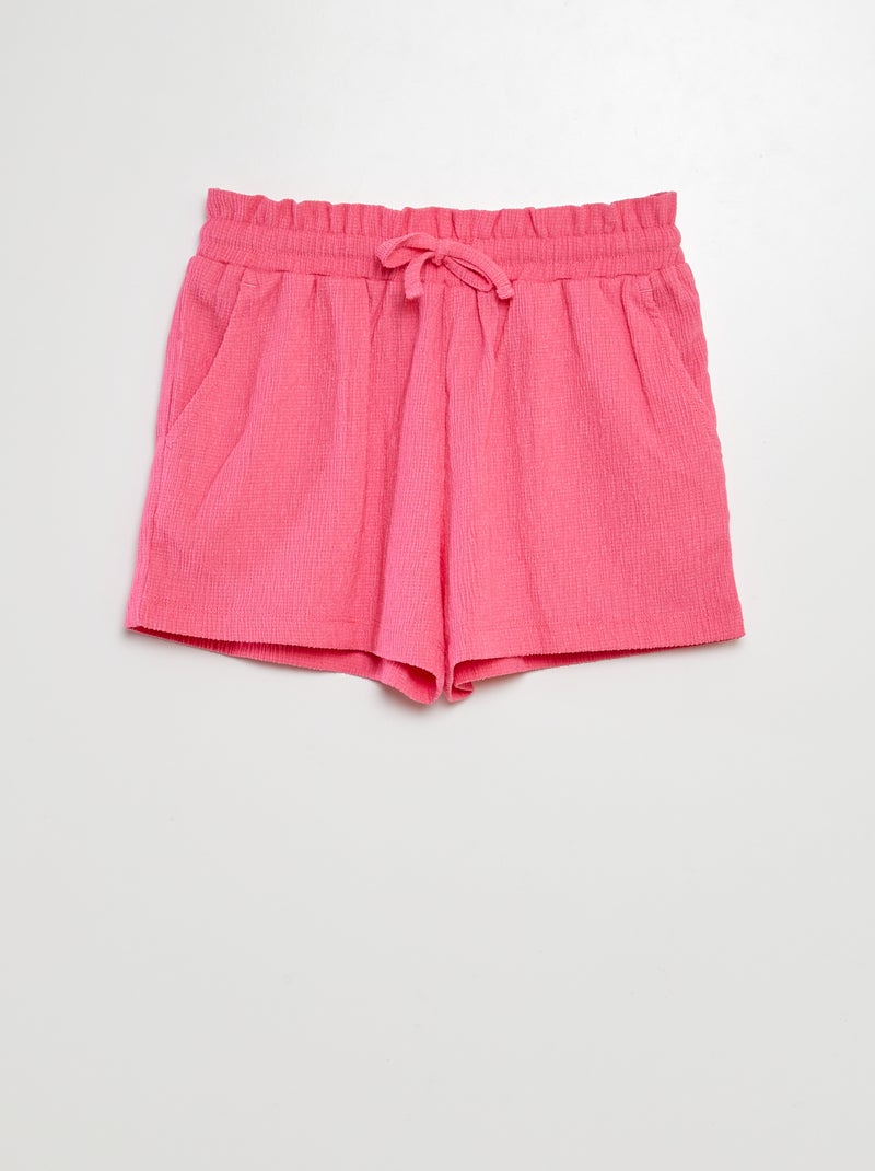 Ensemble t-shirt + short - 2 pièces rose - Kiabi