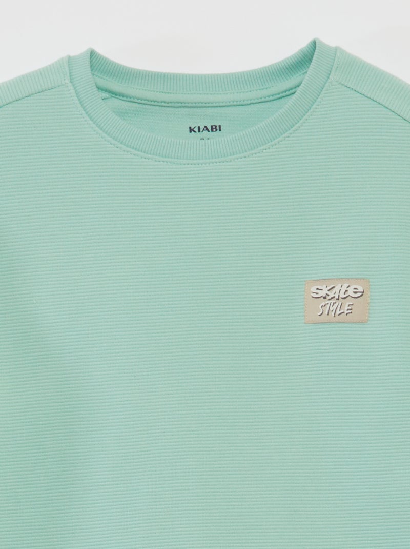 Ensemble t-shirt + short - 2 pièces VERT - Kiabi