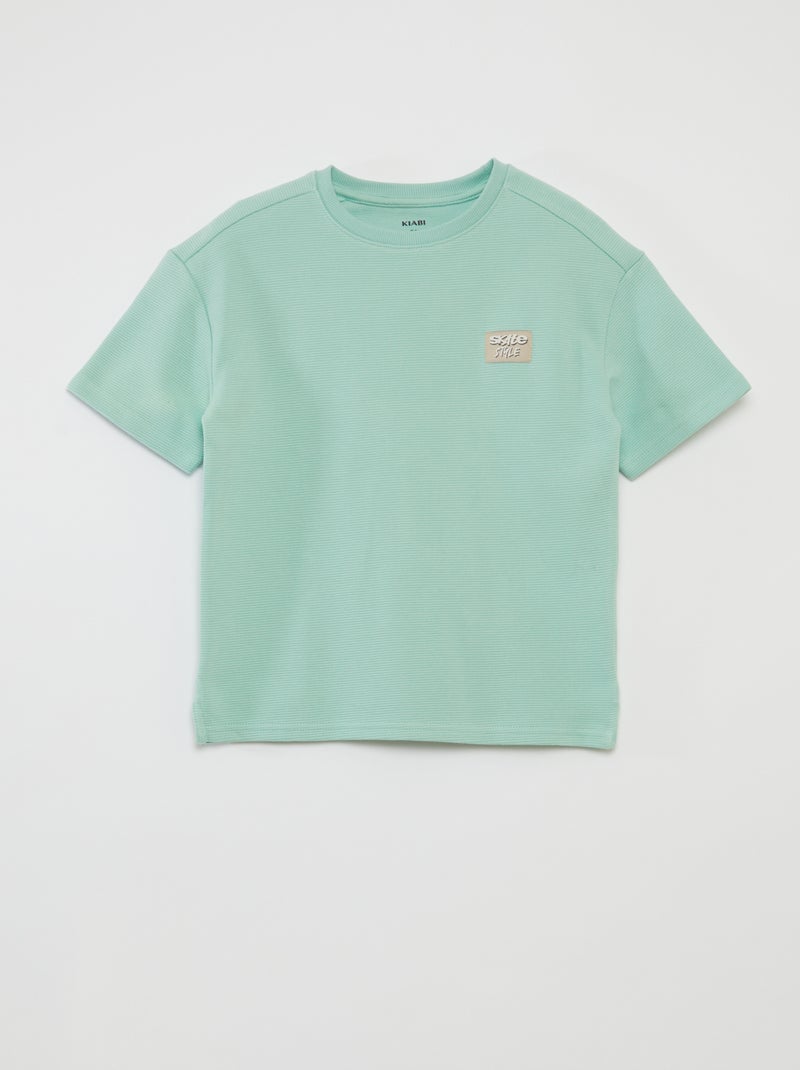 Ensemble t-shirt + short - 2 pièces VERT - Kiabi