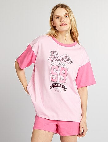 Ensemble t-shirt + short 'Barbie' - 2 pièces