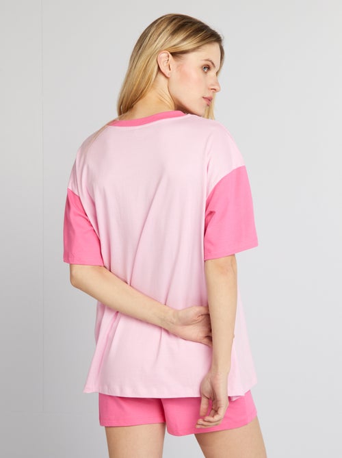 Ensemble t-shirt + short 'Barbie' - 2 pièces - Kiabi