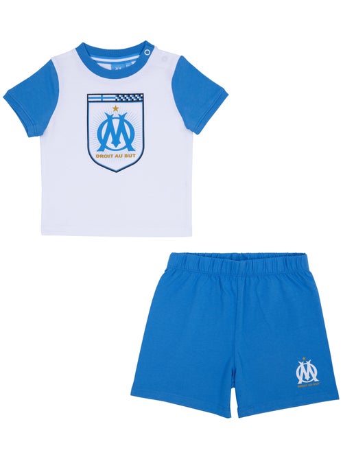 Ensemble t-shirt short bébé garçon OM OLYMPIQUE DE MARSEILLE - Kiabi