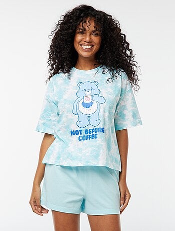 Ensemble t-shirt + short 'Bisounours' - 2 pièces