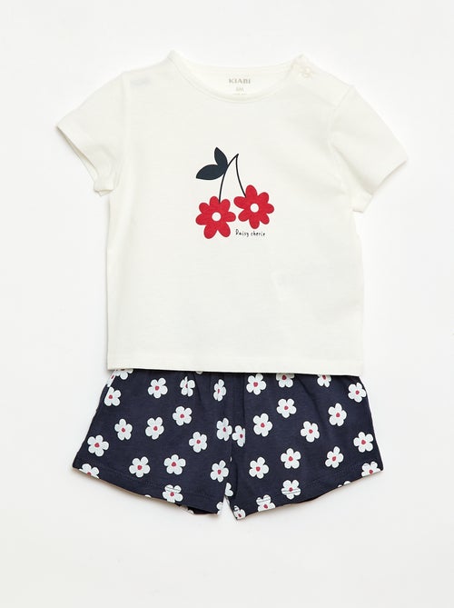 Ensemble T-shirt + short - Kiabi