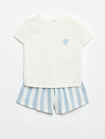 Ensemble T-shirt + short