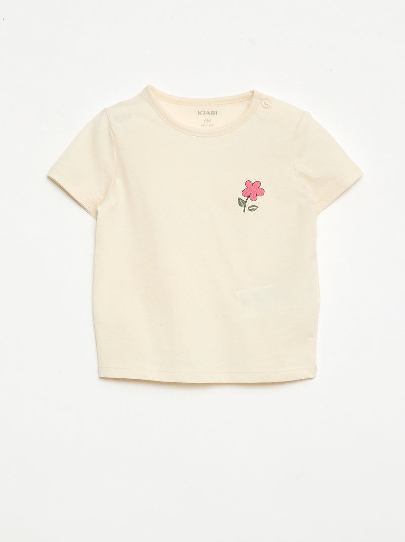 Ensemble T-shirt + short Bleu - Kiabi