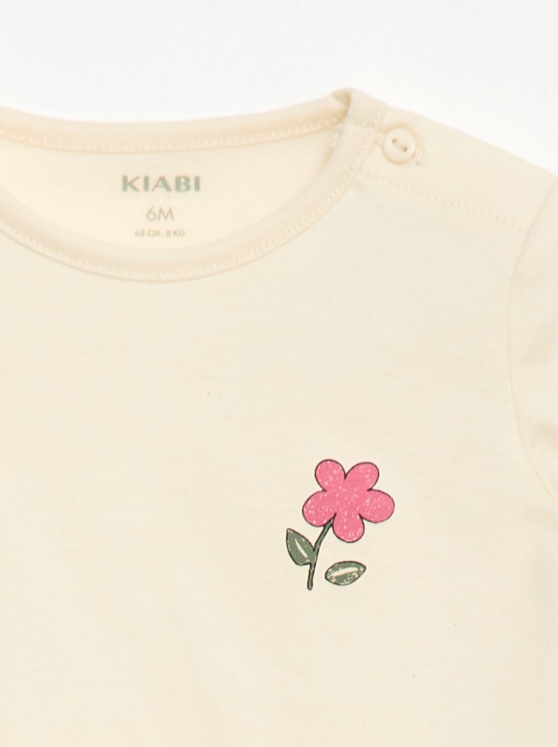 Ensemble T-shirt + short Bleu - Kiabi