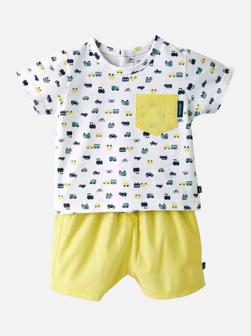 ENSEMBLE T-SHIRT + SHORT CHARLY - Kiabi