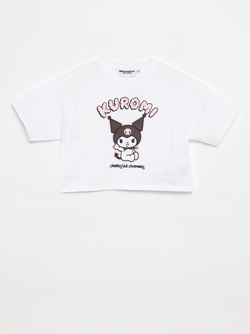 Ensemble t-shirt + short de pyjama 'Hello Kitty' - 2 pièces NOIR - Kiabi