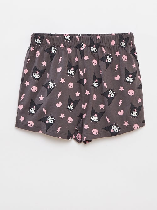 Ensemble t-shirt + short de pyjama 'Hello Kitty' - 2 pièces - Kiabi