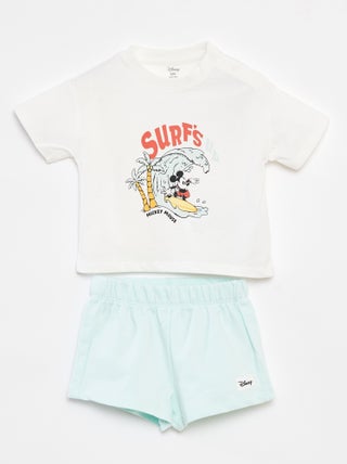Ensemble t-shirt + short 'Disney' - 2 pièces