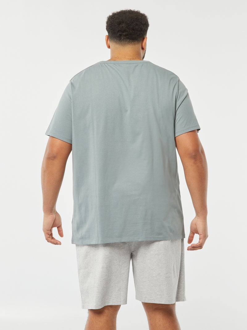 Ensemble t-shirt + short 'Dragon Ball Z' - 2 pièces GRIS - Kiabi