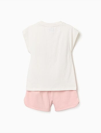 Ensemble T-shirt + short en coton avec imprimé Kuromi