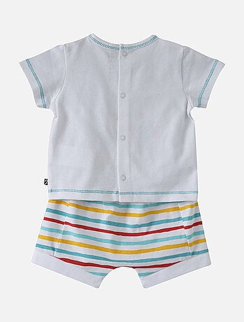 ENSEMBLE T SHIRT SHORT JERSEY ELVIO