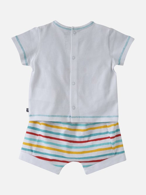ENSEMBLE T SHIRT SHORT JERSEY ELVIO - Kiabi