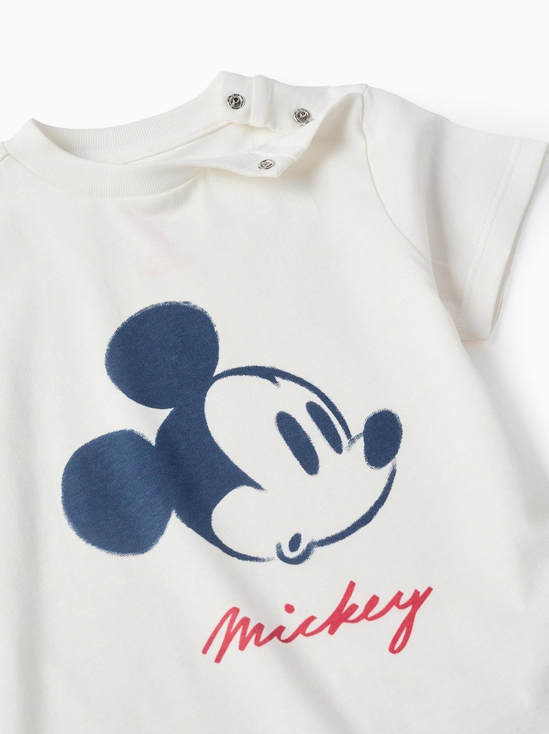 Ensemble T-shirt + Short Mickey Rouge - Kiabi