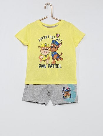 Ensemble T-shirt + short 'Pat' Patrouille'