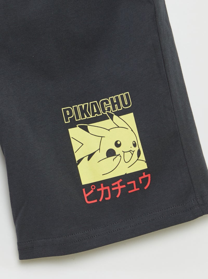 Ensemble t-shirt + short 'Pokemon' - 2 pièces Jaune - Kiabi