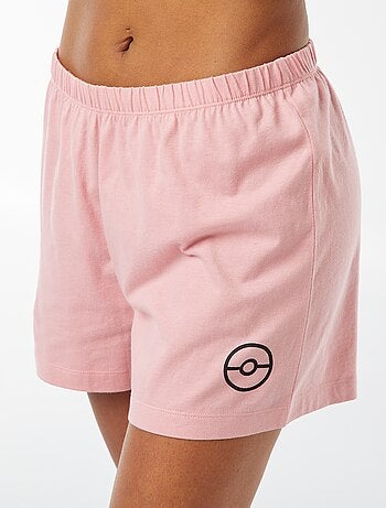 Ensemble t-shirt + short 'Pokemon' - 2 pièces