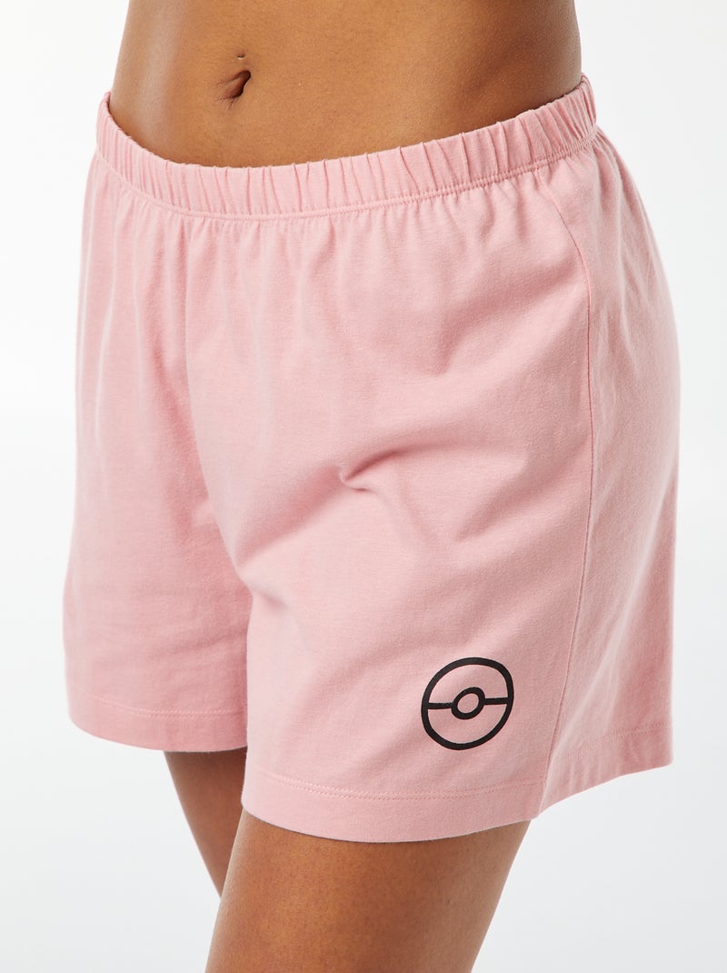Ensemble t-shirt + short 'Pokemon' - 2 pièces ROSE - Kiabi