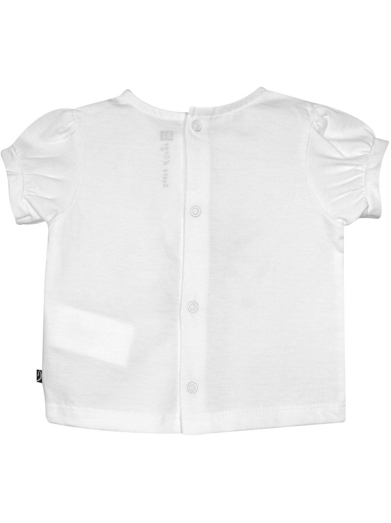 Ensemble T-shirt short Radia Blanc - Kiabi