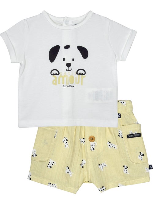Ensemble T-shirt + short Rocky - Kiabi