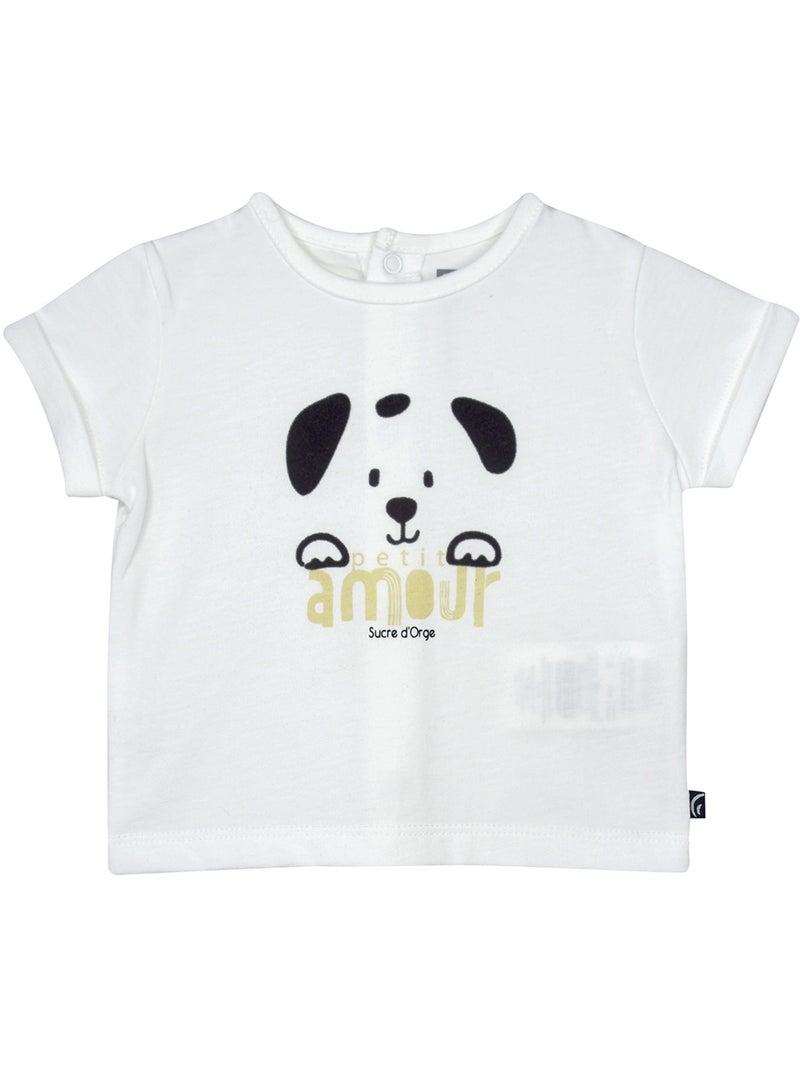 Ensemble T-shirt + short Rocky Blanc - Kiabi