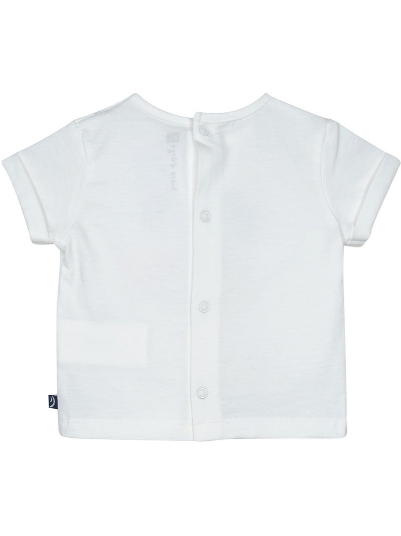 Ensemble T-shirt + short Rocky Blanc - Kiabi