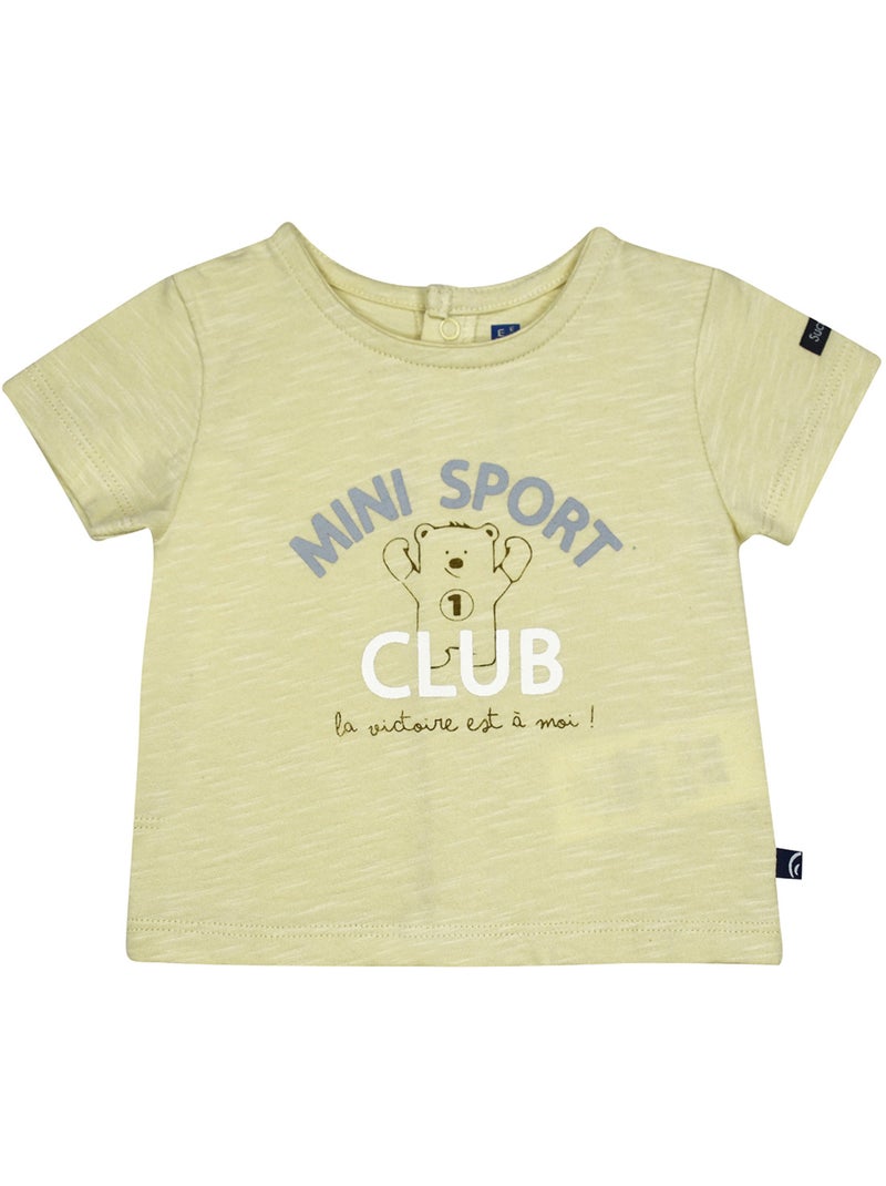 Ensemble t-shirt short Rodolphe Vert - Kiabi