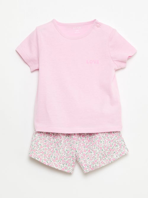 Ensemble T-shirt + short - Kiabi