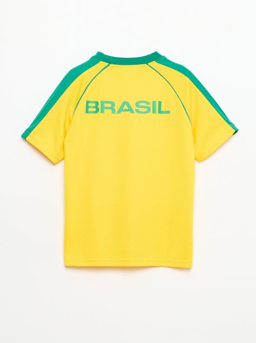 Ensemble t-shirt + short sous licence officielle de La Coupe du Monde de la FIFA 26™ - Brésil - Kiabi
