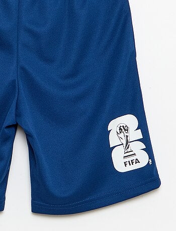 Ensemble t-shirt + short sous licence officielle de La Coupe du Monde de la FIFA 26™ - France