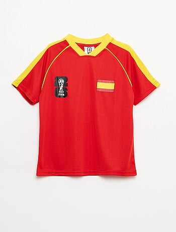 Ensemble t-shirt + short sous licence officielle de La Coupe du Monde de la FIFA 26™ - France