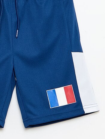 Ensemble t-shirt + short sous licence officielle de La Coupe du Monde de la FIFA 26™ - France