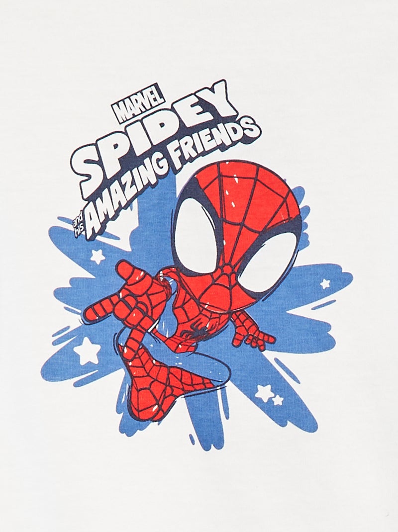 Ensemble t-shirt + short 'Spider-Man' 'Marvel' - 2 pièces BLEU - Kiabi
