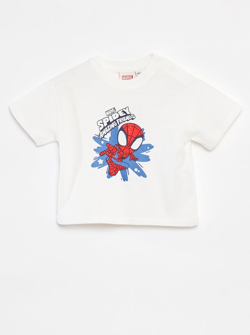 Ensemble t-shirt + short 'Spider-Man' 'Marvel' - 2 pièces BLEU - Kiabi